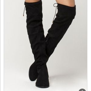 Yoki Over the Knee Boots